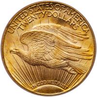 1924 $20 St. Gaudens PCGS MS65 - 2