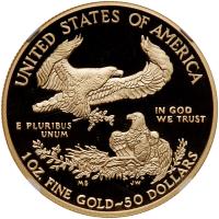 2020-W. $50.00 1 oz American Gold Eagle NGC PF70 UC - 2