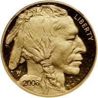 2008-W 4-Piece Set of Proof Gold Buffaloes