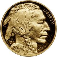 2016-W. $50.00 Gold Buffalo .9999 Fine 1 oz. NGC PF70 UC