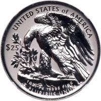 2019-W $25 Palladium Eagle Coin NGC Proof 70 - 2