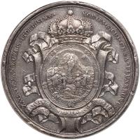 Mexico. Silver Proclamation Medal, ND (1789) PCGS EF - 2