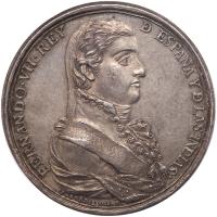 Mexico. Veracruz. Silver Proclamation Medal, 1808 PCGS AU55