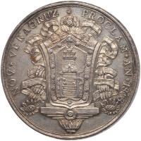 Mexico. Veracruz. Silver Proclamation Medal, 1808 PCGS AU55 - 2