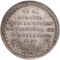 Mexico. Silver Proclamation Medal, 1822 PCGS AU55 - 2