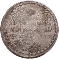Mexico. Silver Proclamation Medal, 1822 PCGS AU53 - 2