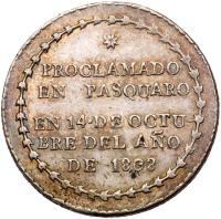 Mexico. Silver Proclamation Medal, 1808 PCGS AU55 - 2