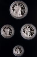 2003-W. 4-piece Platinum Gem Proof Set