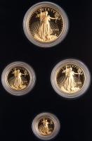 1995-W. 4-piece American Gold Eagle Gem Proof Set