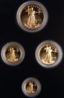 1994-W. 4-piece American Gold Eagle Gem Proof Set