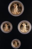 1998-W 4-Piece Set of Gem Proof American Eagle Gold Coins