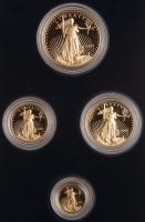 2002-W. 4-piece American Gold Eagle Gem Proof Set