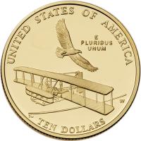 2003-W First Flight Gem Proof $10 Gold Coin - 2