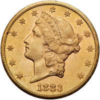 1883-CC $20 Liberty