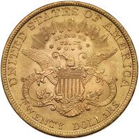 1896 $20 Liberty PCGS MS63 - 2