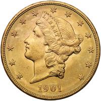 1901-S $20 Liberty PCGS MS63