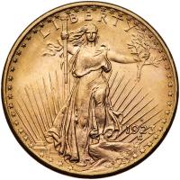 1923-D $20 St. Gaudens PCGS MS64