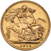 Canada. Soveregin, 1911-C Unc - 2