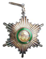 Iran. Pahlavi Order of Homayoun Commander's Neck Badge 2nd Class VF