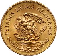 Mexico. 20 Pesos, 1959 PCGS MS65 - 2