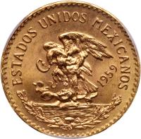 Mexico. 20 Pesos, 1959 PCGS MS64 - 2