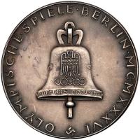 Worldwide. Germany Third Reich. Olympic Games Berlin Silver Medal, 1936 PCGS Spe - 2