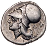 Akarnania, Anaktorion. Stater (8.70 g), ca. 320-280 BC Nearly EF - 2
