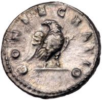 Divus Antoninus Pius. Silver Denarius (3.67 g), died AD 161 Superb EF - 2