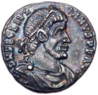 Julian II. Silver Siliqua (2.23 g), AD 360-363 EF