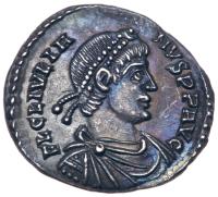 Julian II. Silver Siliqua (2.21 g), AD 360-363 EF