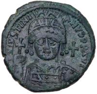 Justinian I. Ã Follis (23.19 g), 527-565 EF