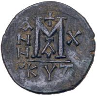 Justin II. Ã Follis (13.54 g), 565-578 EF - 2