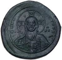 Anonymous (attributed to Basil II). Ã Follis (16.67 g), ca. 976-1025 EF