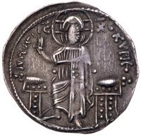 Andronicus II and Michael IX. Silver Basilikon (2.11 g), 1295-1320 EF