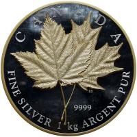 Canada. Maple Leaf Forever 250 Dollar (Kilo), 2013 NGC PF69 UC - 2