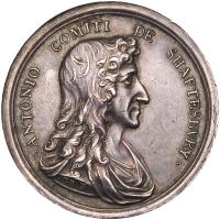 Great Britain. For the Acquittal of the Earl of Shaftesbury of High Treason. Silver Medal, 1681