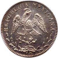 Mexico. 2 Reales, 1838-Go PJ PCGS MS64 - 2
