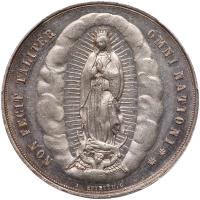 Mexico. Silver Medal, 1865 PCGS AU55 - 2