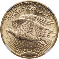 1915 $20 St. Gaudens NGC MS63 - 2