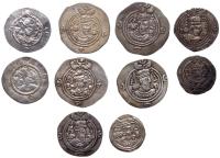 A Group Lot of Sasanian Kingdom Silver Drachms