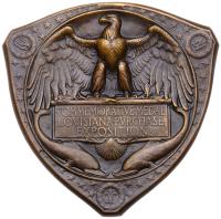 United States. Louisiana Purchase Exposition Triangle Bronze Medal, 1904 - 2