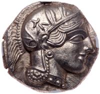 Attica, Athens. Silver Tetradrachm (17.19 g), ca. 454-404 BC