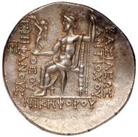 Seleukid Kingdom. Antiochos IV Epiphanes. Silver Tetradrachm (16.83 g), 175-164 BC - 2