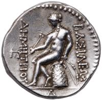 Seleukid Kingdom. Demetrios I Soter. Silver Tetradrachm (16.76 g), 162-150 BC Sh - 2