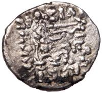 Parthian Kingdom. Orodes II. Silver Obol (0.61 g), 57-38 BC Choice VF - 2