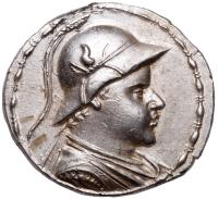 Baktrian Kingdom. Eukratides I. Silver Tetradrachm (16.93 g), ca. 171-145 BC Nea