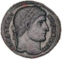 Constantine I. Ã Follis (3.20 g), AD 307/10-337 EF