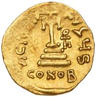 Heraclius. Gold Solidus (4.37 g), 610-641 VF - 2