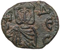 Constantine V Copronymus. Ã Follis (2.43 g), 741-775 Choice VF - 2