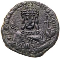 Constantine VII and Romanus I. Ã Follis (6.26 g), 913-959 EF